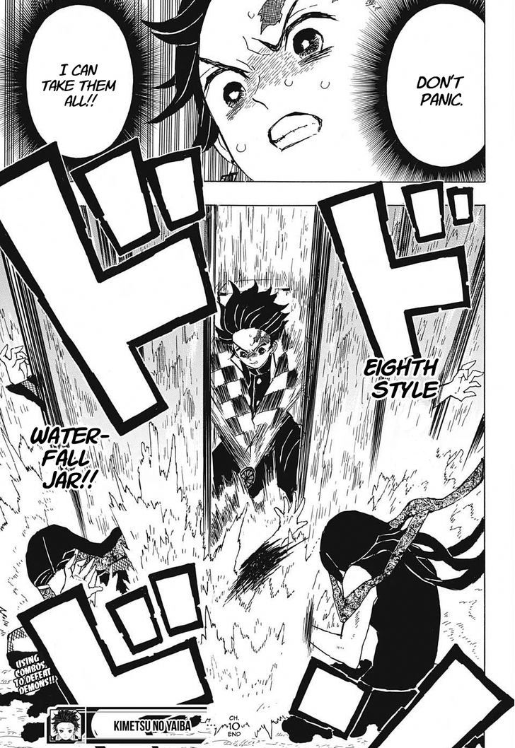 Demon Slayer Manga Chapter 10 page 19 - Kidnapper's Bog