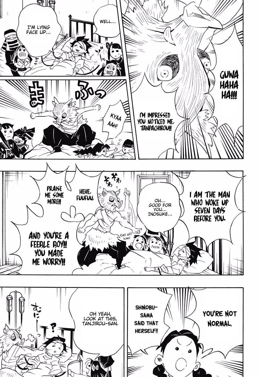 Demon Slayer Manga Chapter 100 page 10 - Go to the Village!
