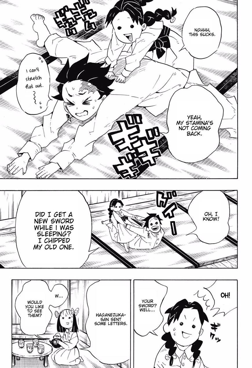 Demon Slayer Manga Chapter 100 page 14 - Go to the Village!
