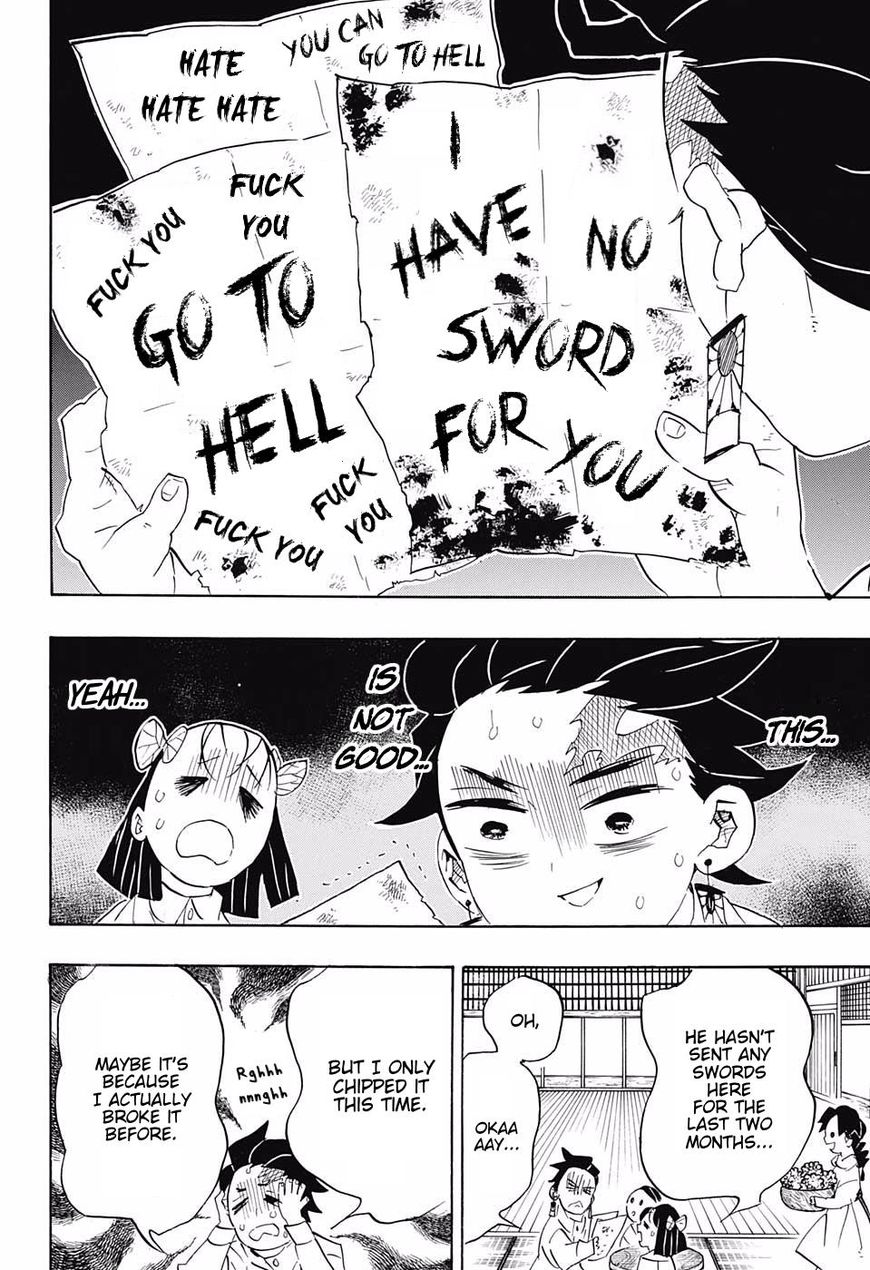 Demon Slayer Manga Chapter 100 page 15 - Go to the Village!
