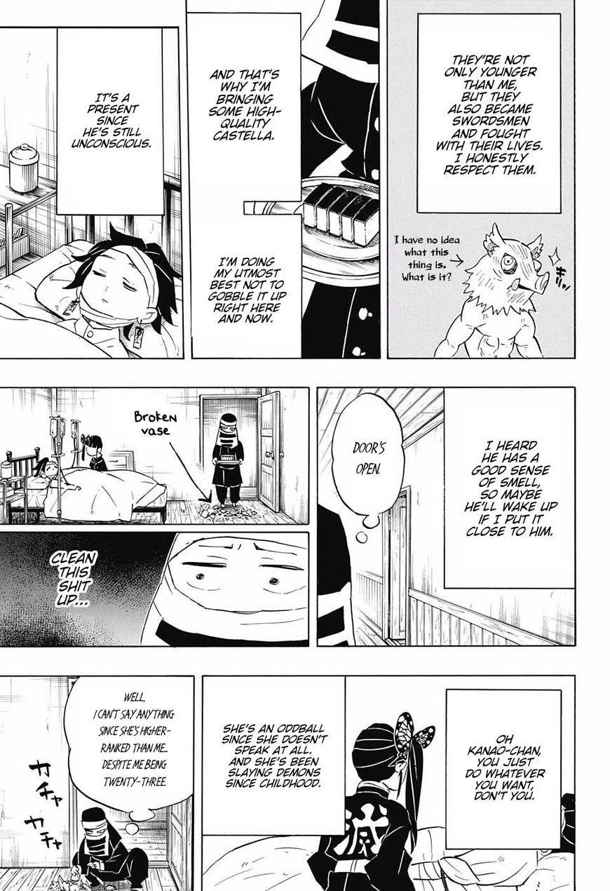 Demon Slayer Manga Chapter 100 page 4 - Go to the Village!