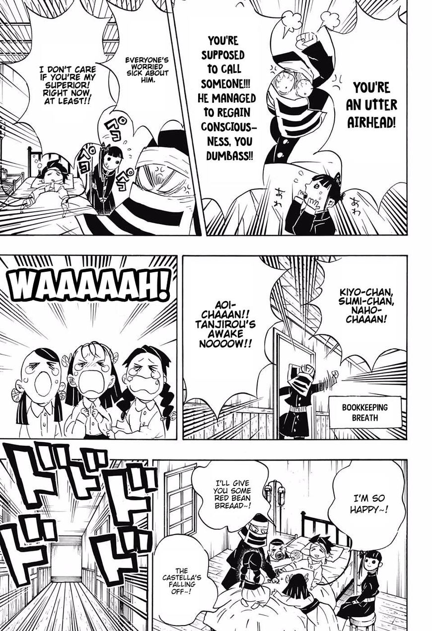 Demon Slayer Manga Chapter 100 page 6 - Go to the Village!