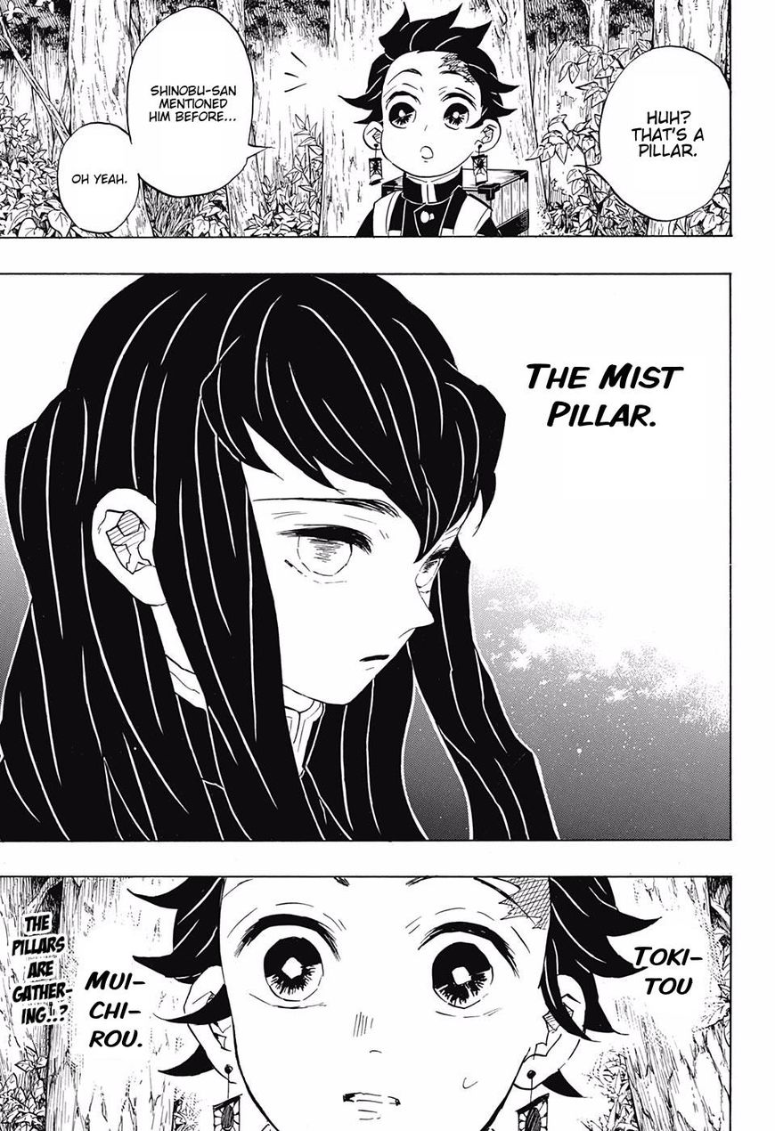 Demon Slayer Manga Chapter 101 page 19 - A Secret