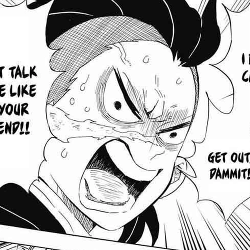 Demon Slayer Manga Chapter 105 (Something Came Out) cover