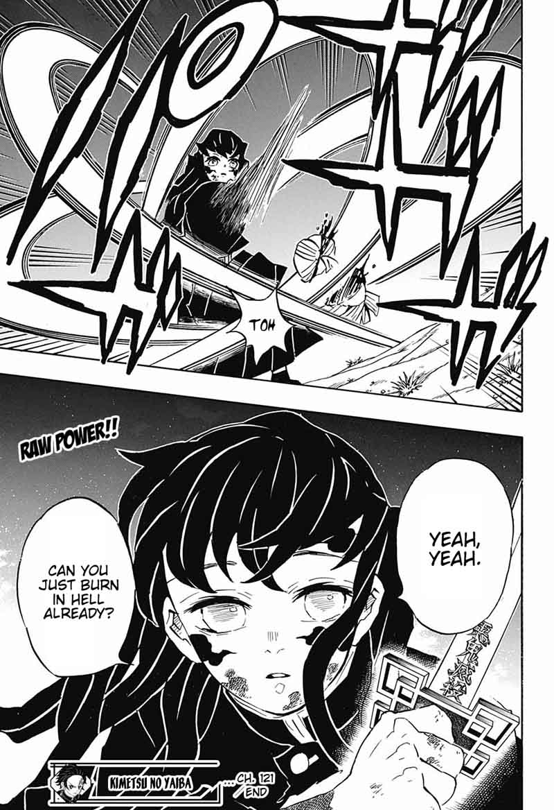 Demon Slayer Manga Chapter 121 page 19 - Abnormal Situation