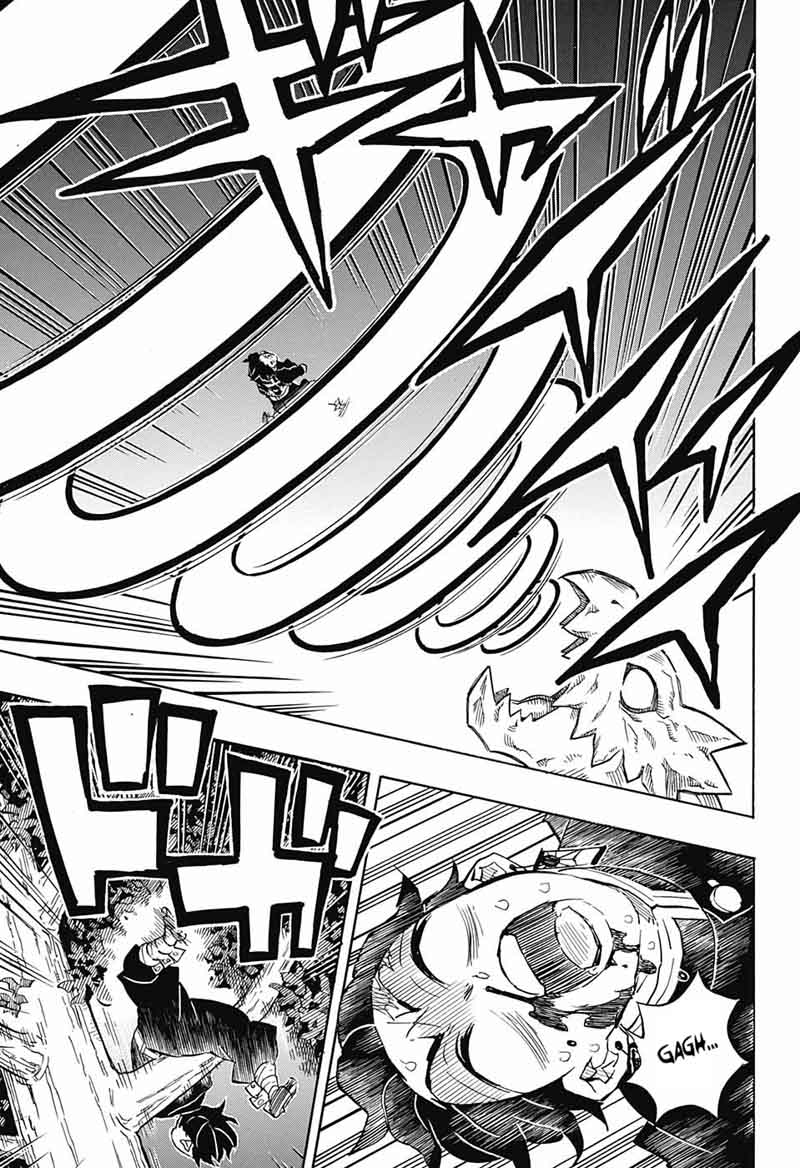 Demon Slayer Manga Chapter 122 page 9 - A Passing Moment of Excitement