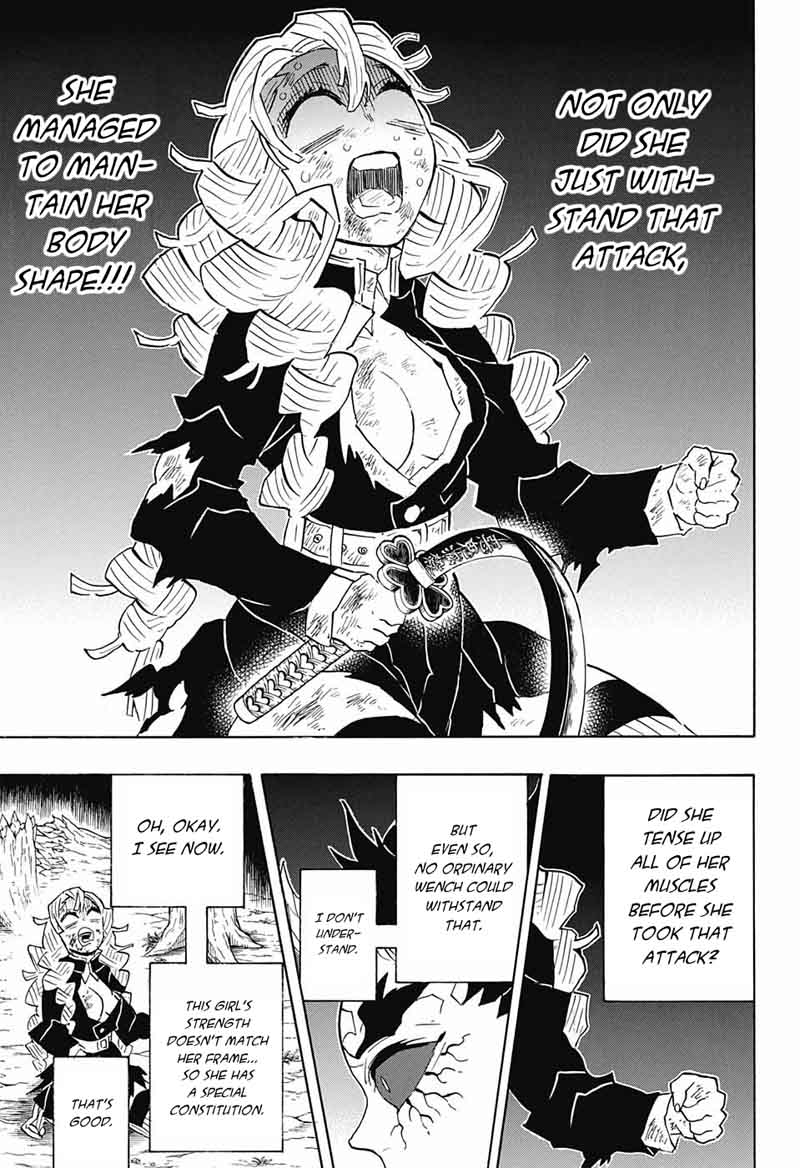 Demon Slayer Manga Chapter 123 page 11 - Mitsuri Kanroji's Life Passes Before Her Eyes