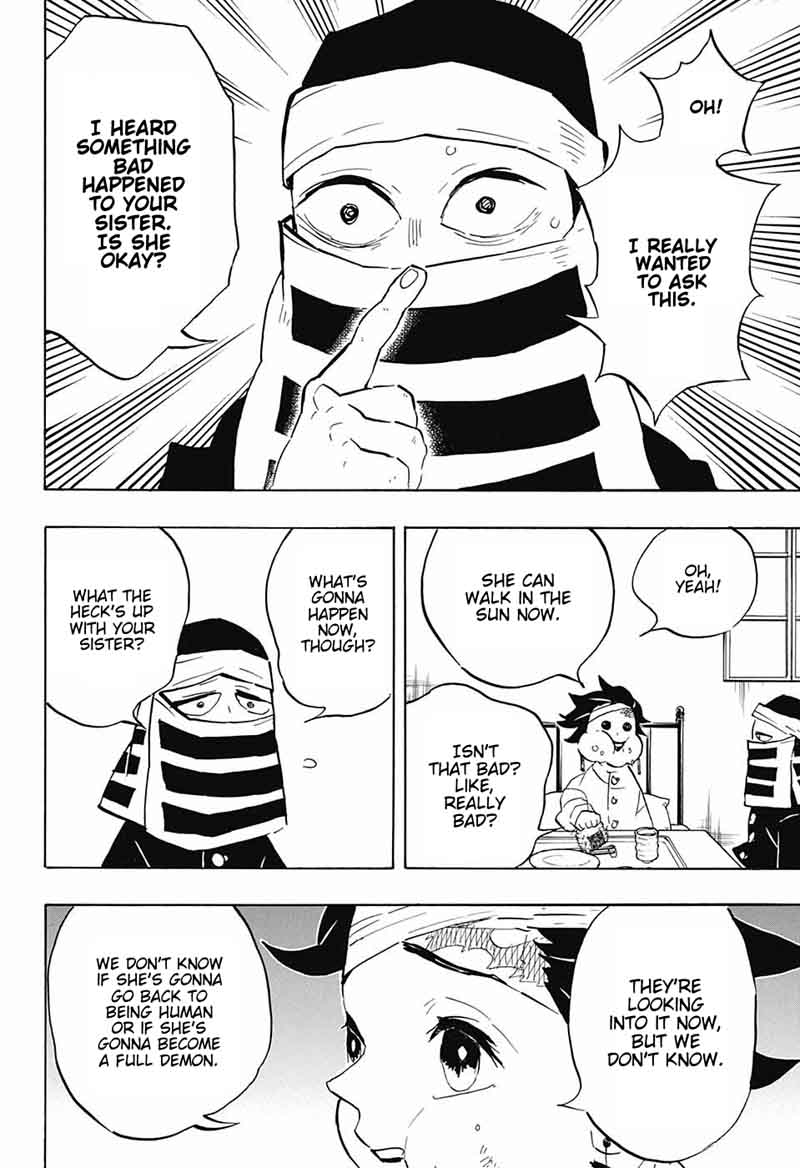 Demon Slayer Manga Chapter 128 page 4 - A Request for Instruction