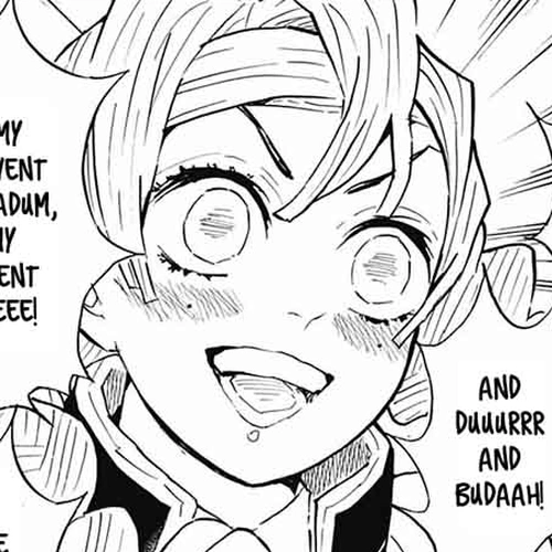 Demon Slayer Manga Chapter 128 (A Request for Instruction) cover