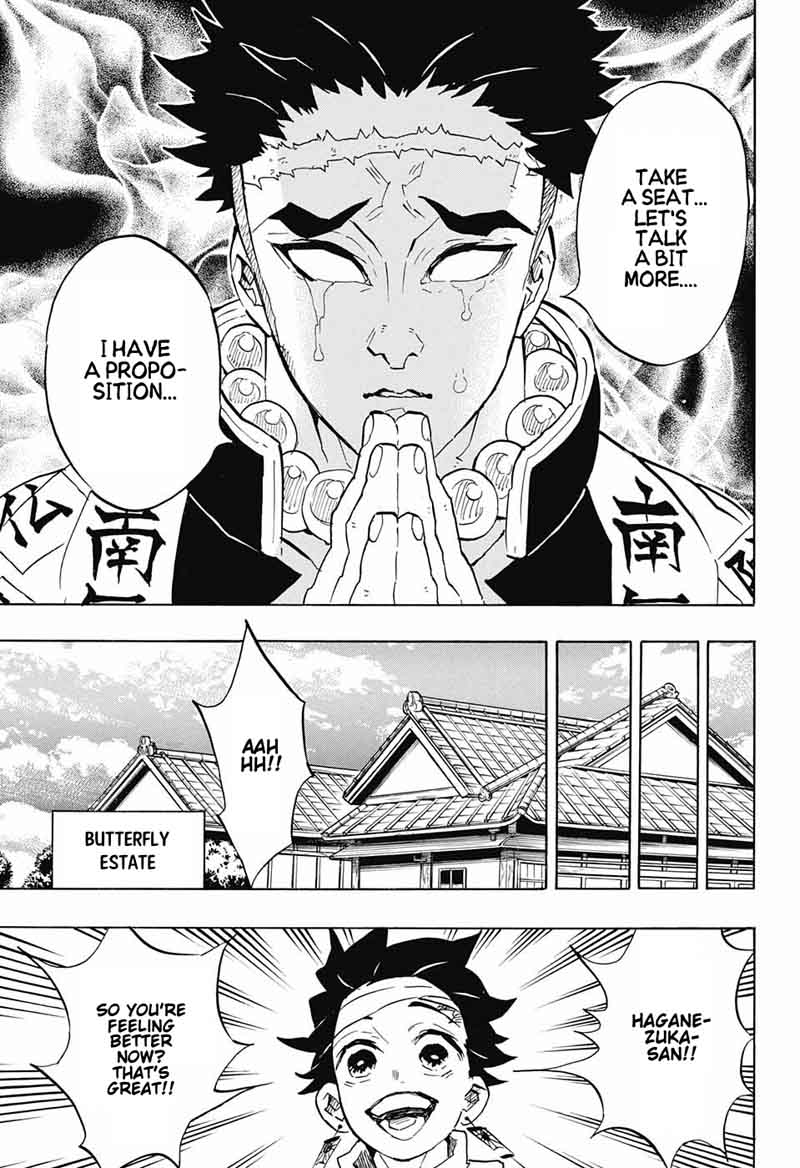 Demon Slayer Manga Chapter 129 page 11 - To Become a Marked One