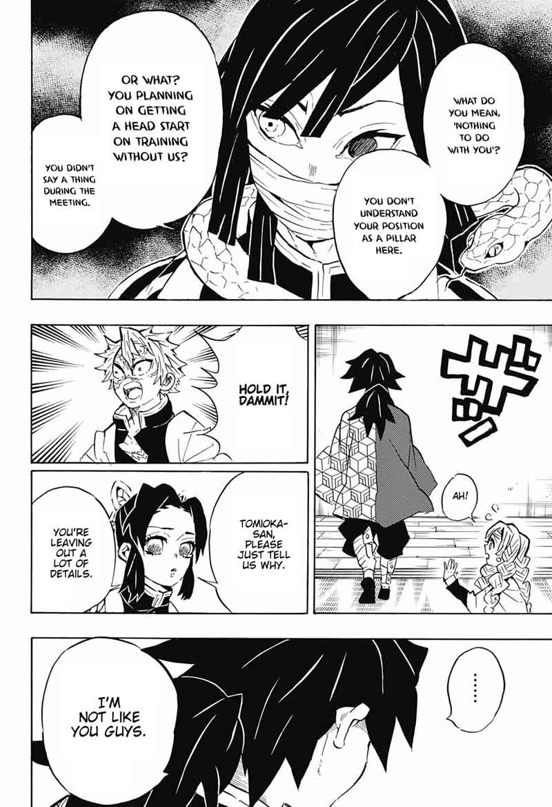 Demon Slayer Manga Chapter 129 page 8 - To Become a Marked One