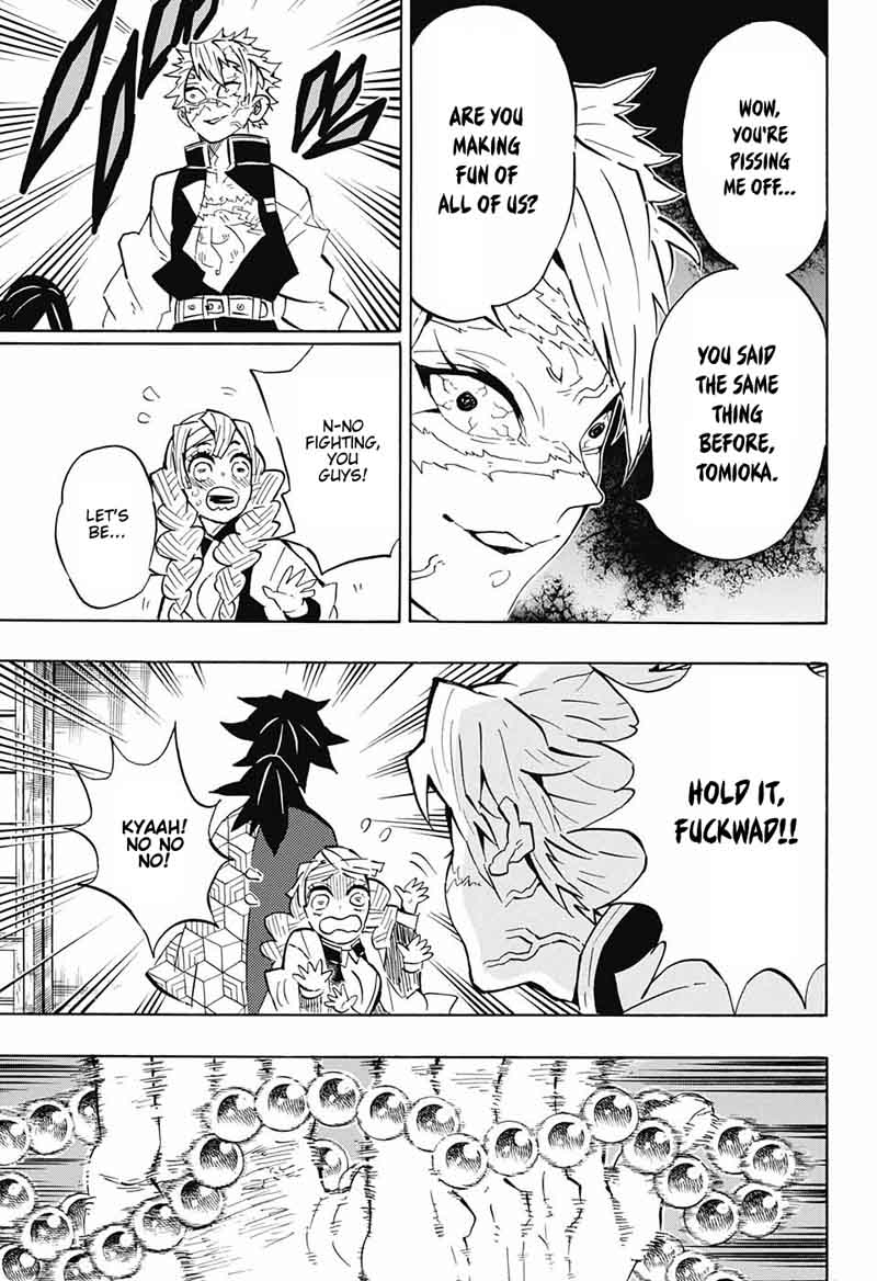 Demon Slayer Manga Chapter 129 page 9 - To Become a Marked One