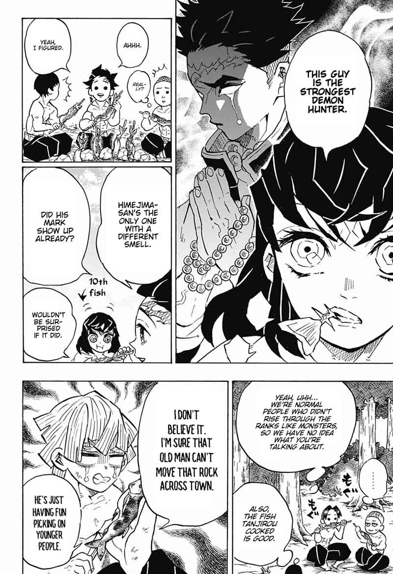 Demon Slayer Manga Chapter 134 page 8 - Repetitive Action