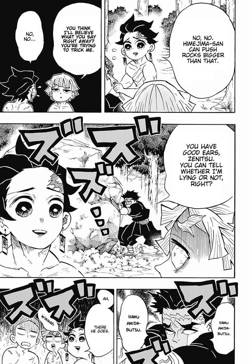 Demon Slayer Manga Chapter 134 page 9 - Repetitive Action