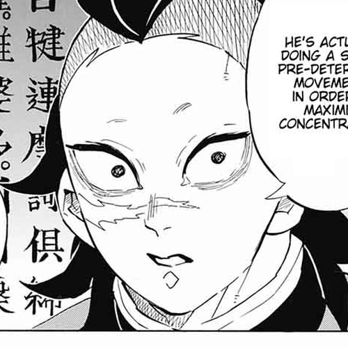 Demon Slayer Manga Chapter 134 (Repetitive Action) cover