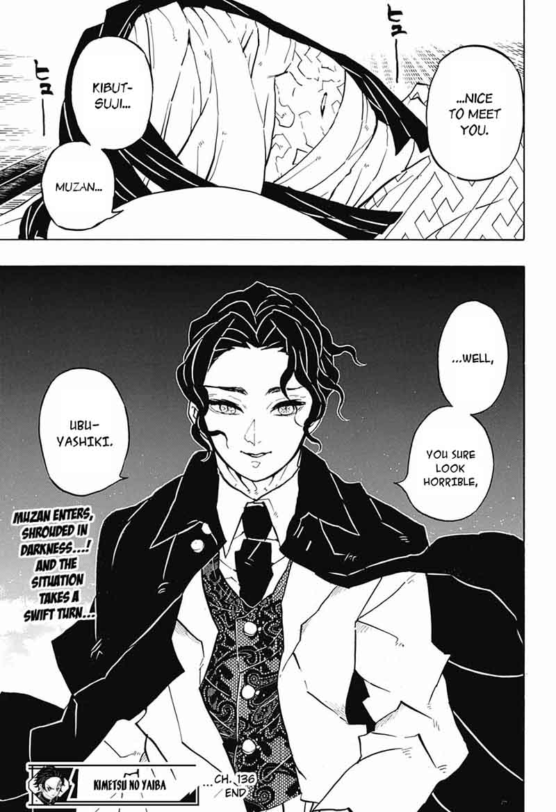 Demon Slayer Manga Chapter 136 page 19 - Moving