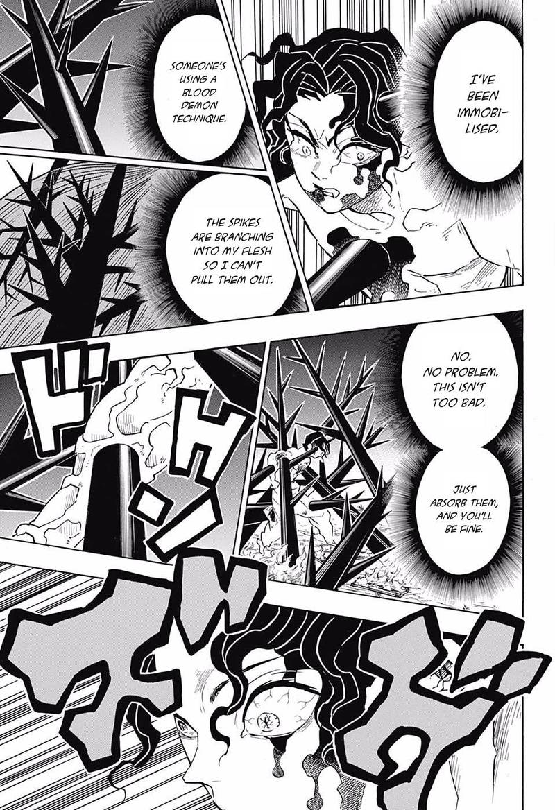 Demon Slayer Manga Chapter 138 page 12 - A Sudden Turn