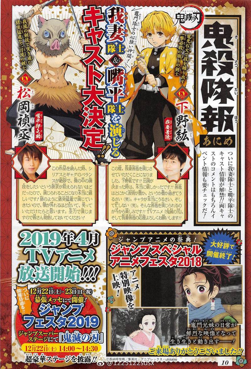 Demon Slayer Manga Chapter 139 page 19 - Falling