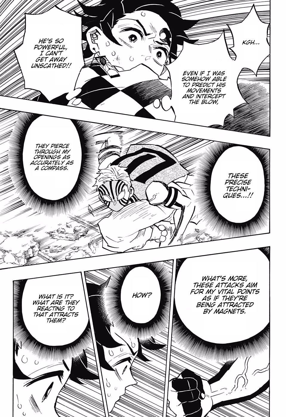 Demon Slayer Manga Chapter 149 page 9 - Disgust