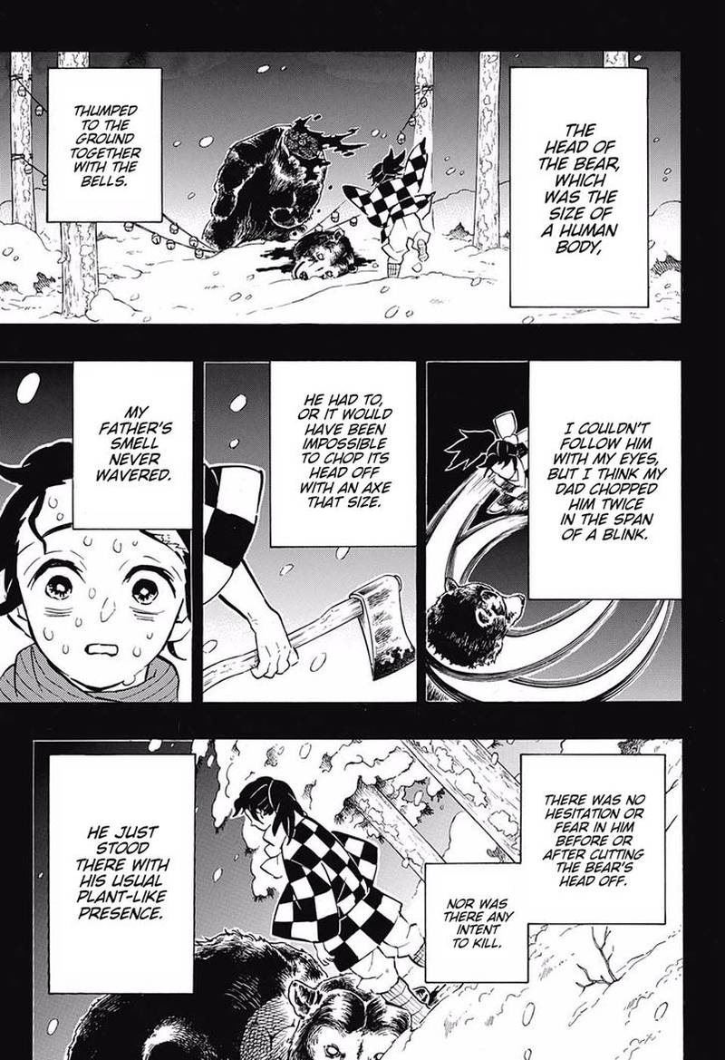 Demon Slayer Manga Chapter 151 page 13 - The Sound of Bells on a Snowy Moonlight Night