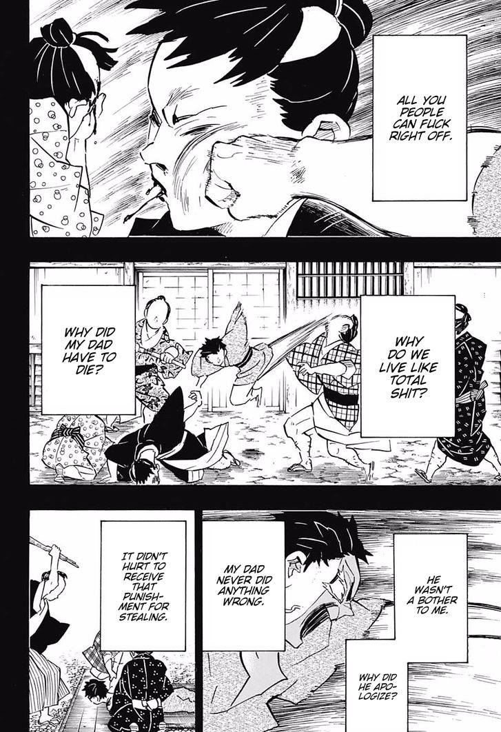 Demon Slayer Manga Chapter 154 page 10 - Assaulted by Memories