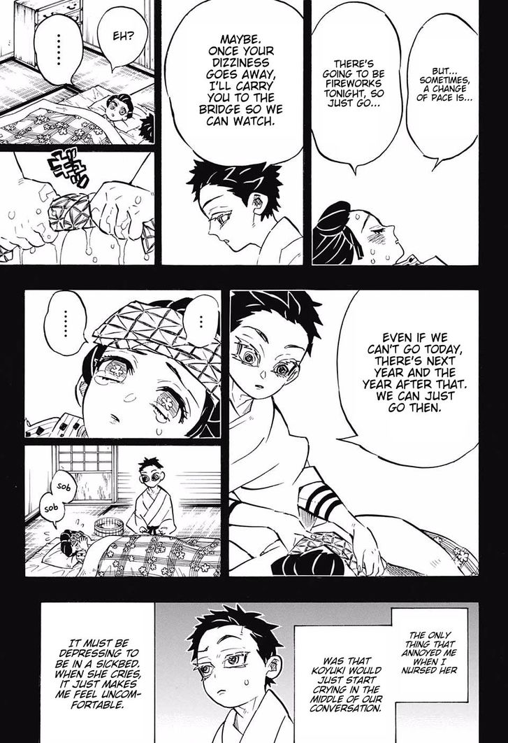 Demon Slayer Manga Chapter 155 page 3 - Useless Komainu