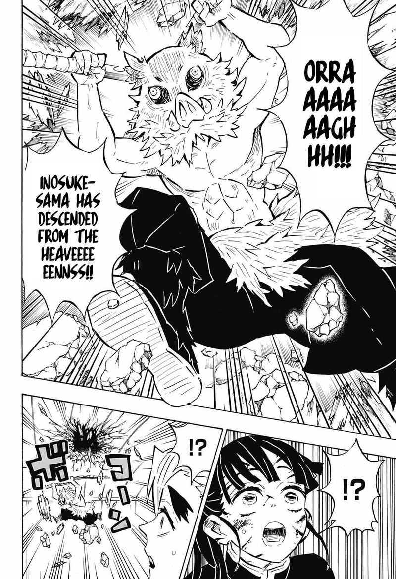Demon Slayer Manga Chapter 158 page 18 - Chaos