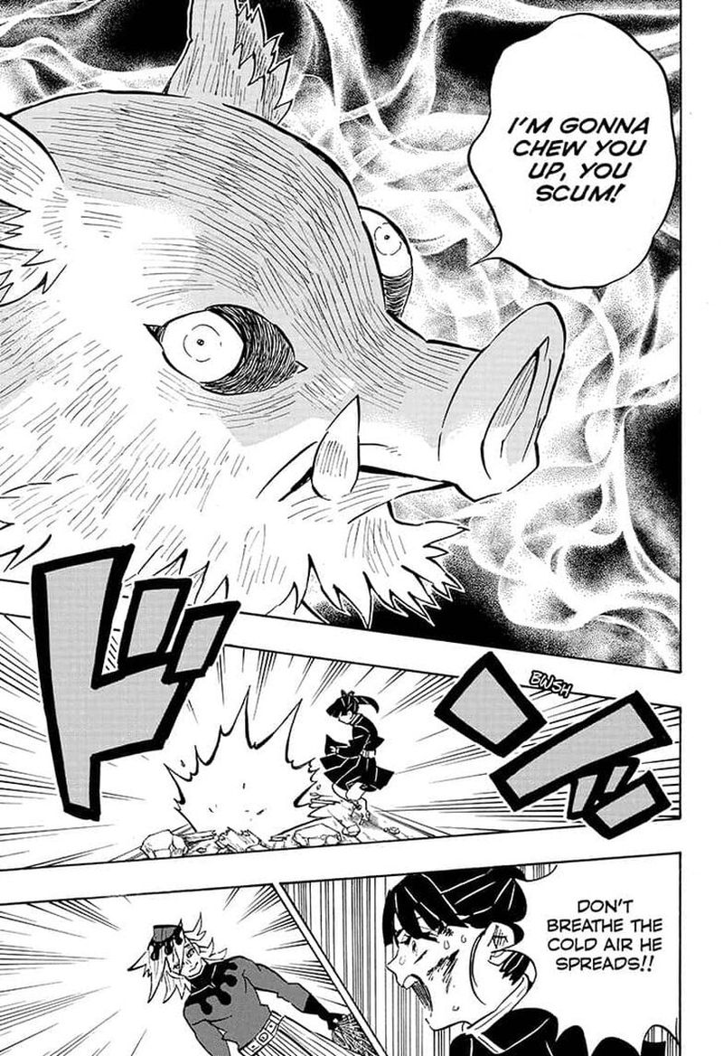 Demon Slayer Manga Chapter 159 page 7 - Face