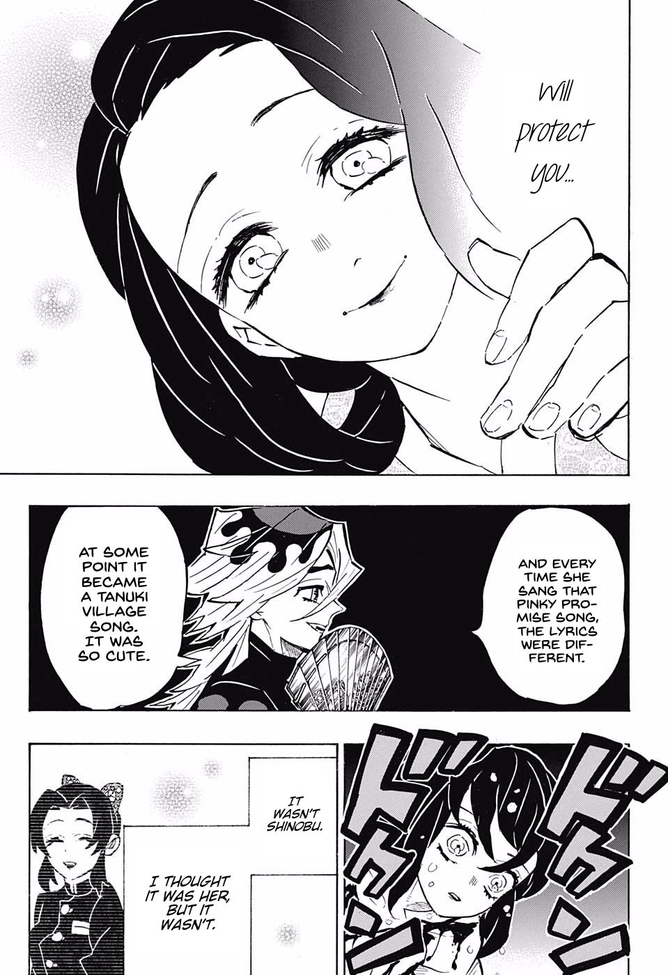 Demon Slayer Manga Chapter 160 page 11 - Similar Features, Returning Memories