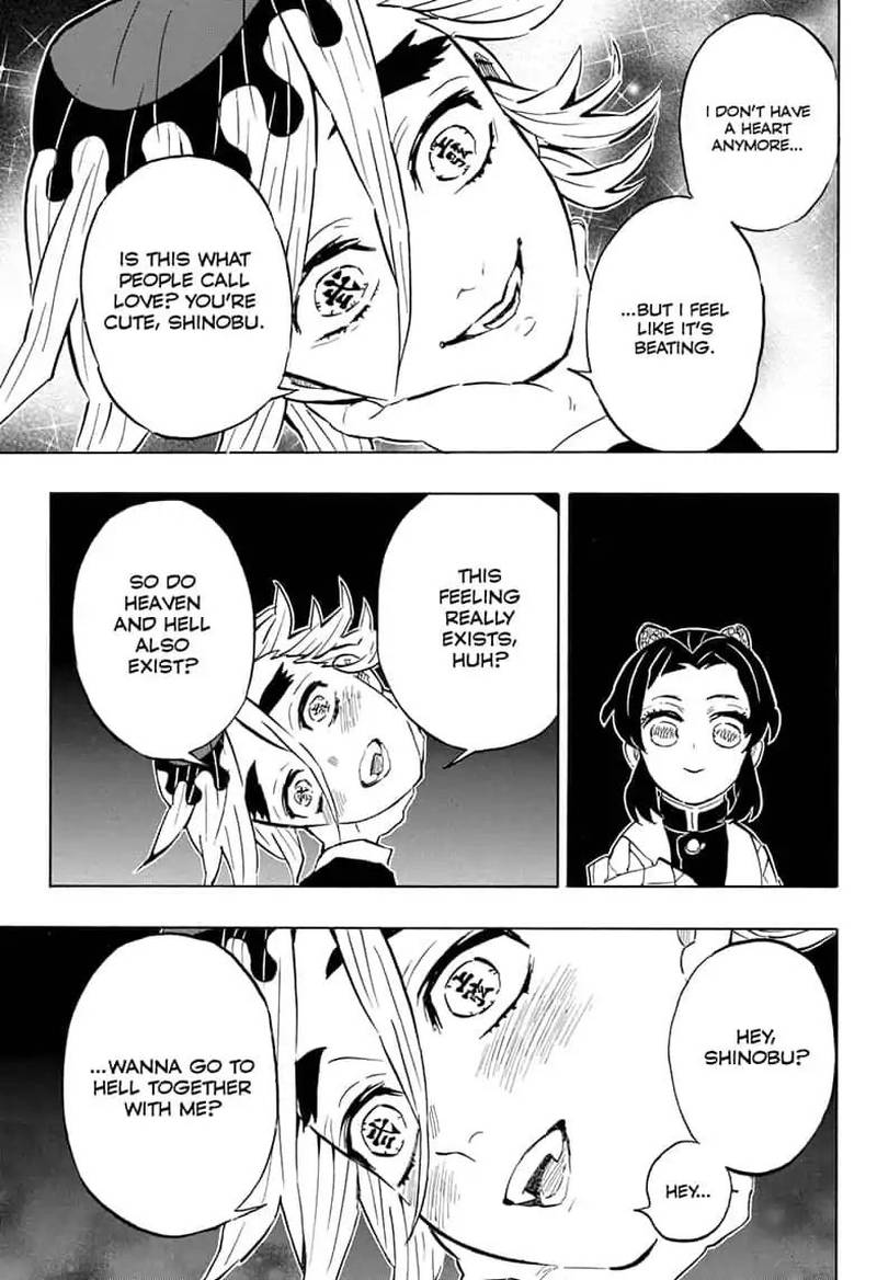 Demon Slayer Manga Chapter 163 page 9 - Overflowing Heart