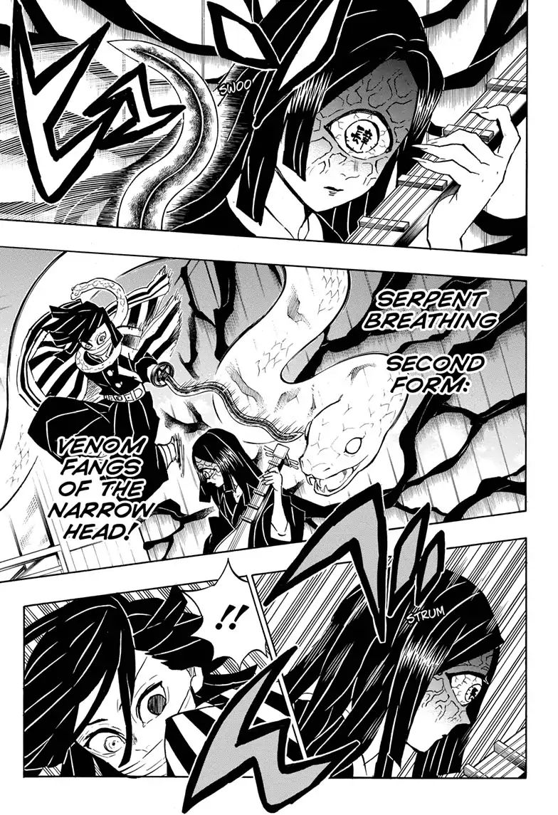 Demon Slayer Manga Chapter 164 page 15 - Just Overdid It A Little