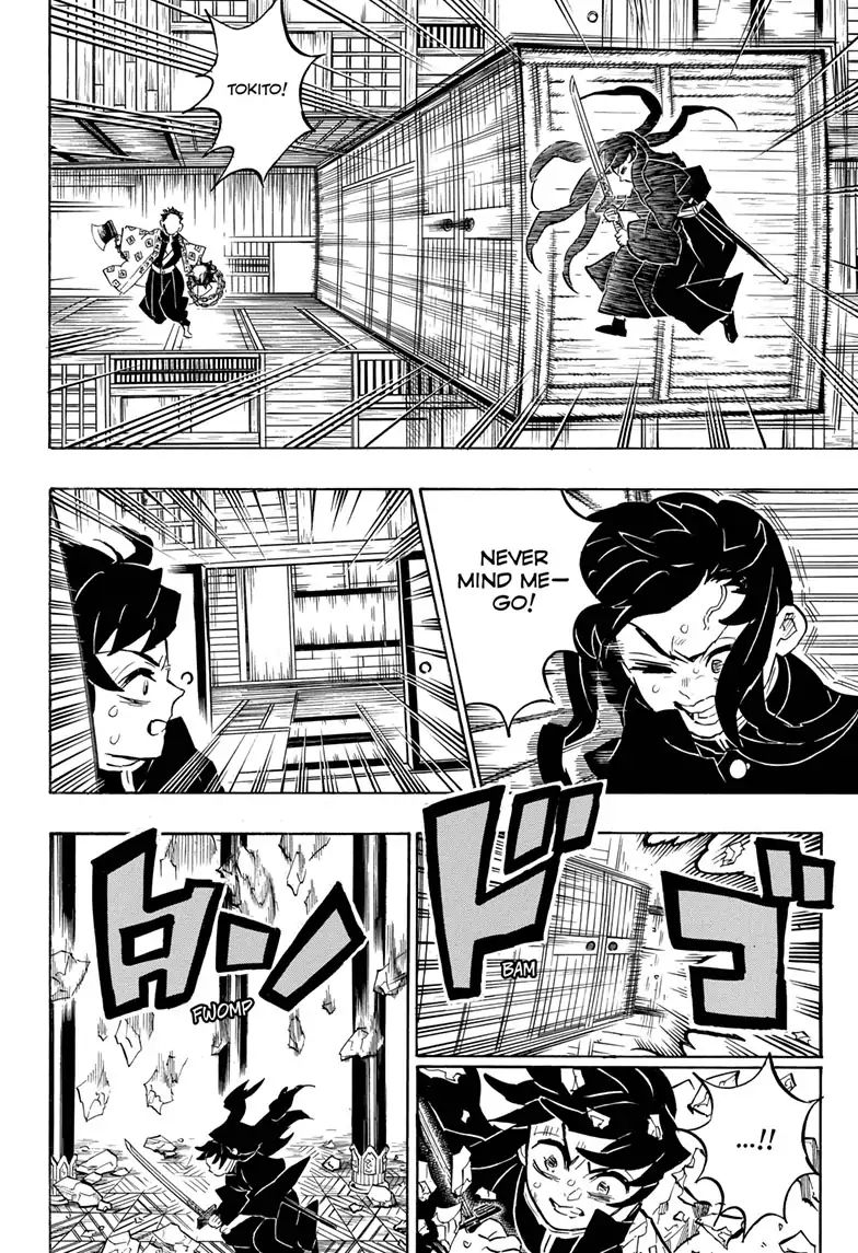 Demon Slayer Manga Chapter 164 page 18 - Just Overdid It A Little