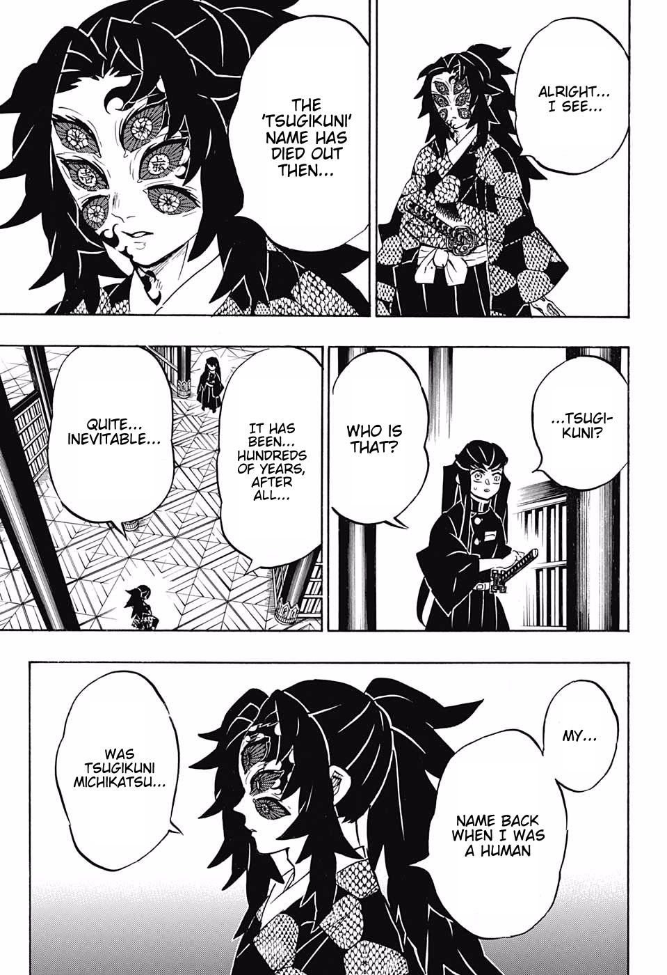 Demon Slayer Manga Chapter 165 page 5 - Stunned and Trembling