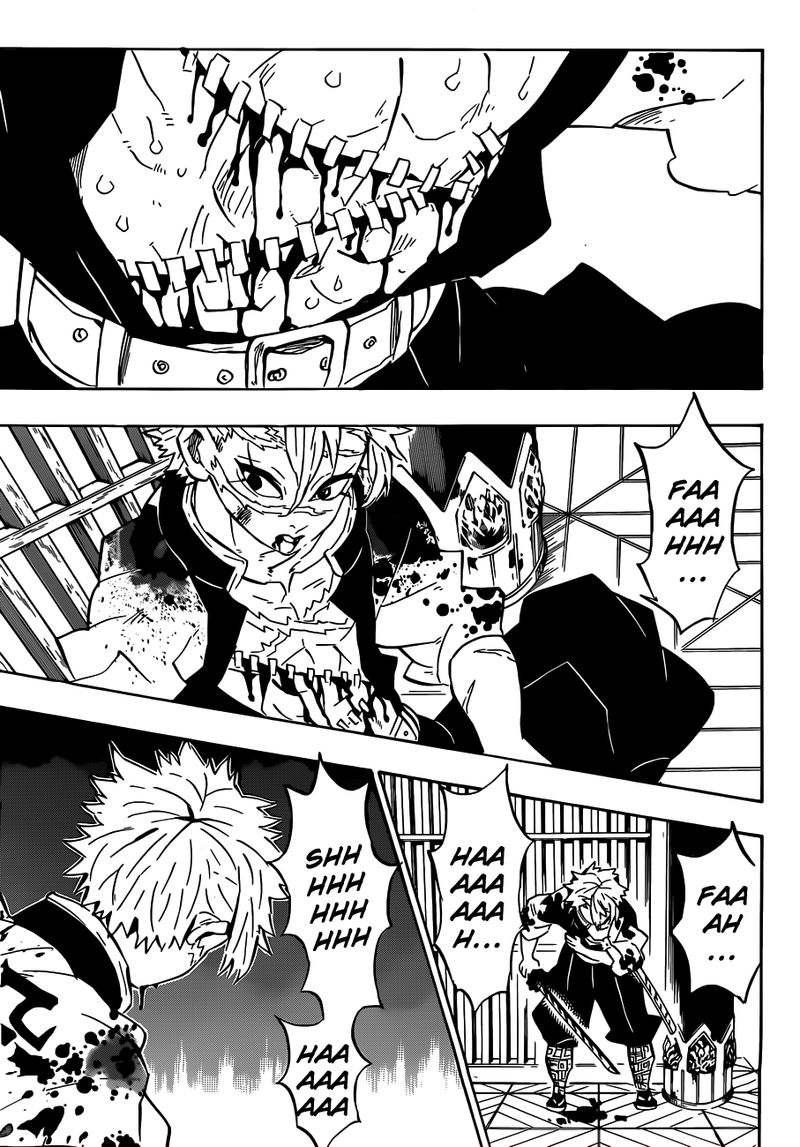 Demon Slayer Manga Chapter 170 page 15 - The Immovable Hashira