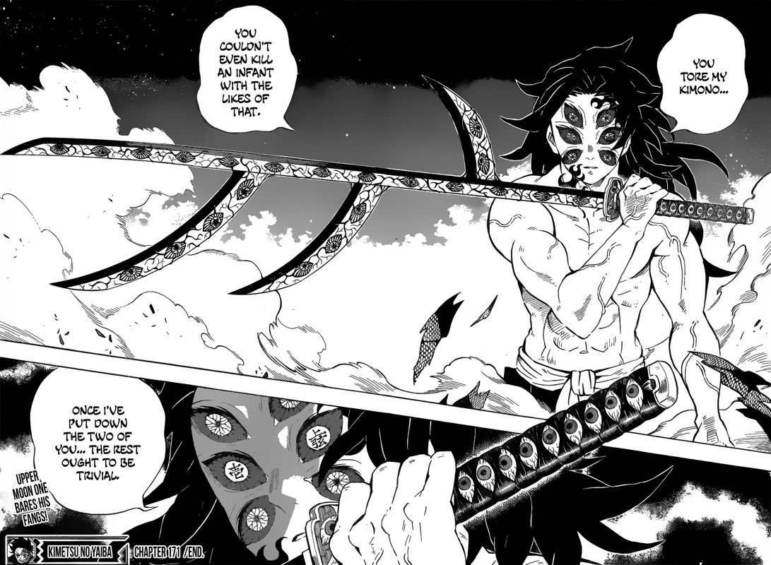 Demon Slayer Manga Chapter 171 page 16 - Transformation