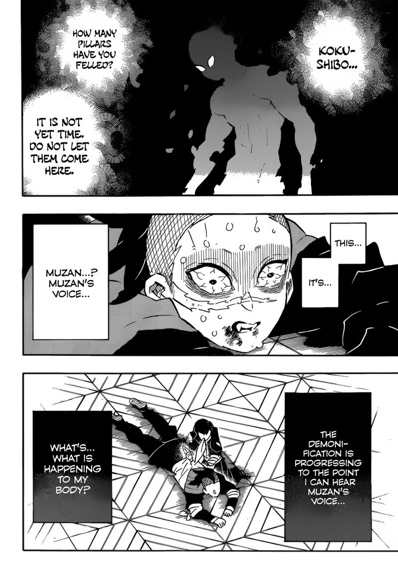 Demon Slayer Manga Chapter 171 page 4 - Transformation