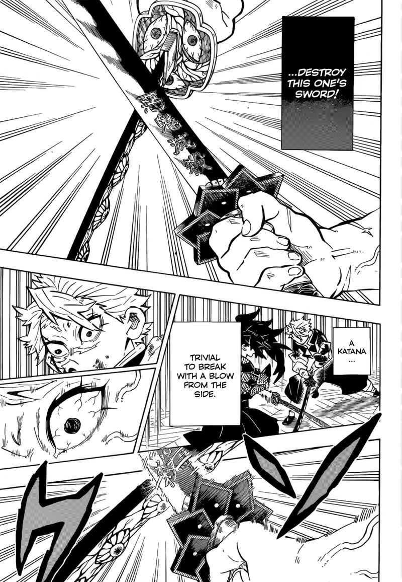 Demon Slayer Manga Chapter 171 page 7 - Transformation