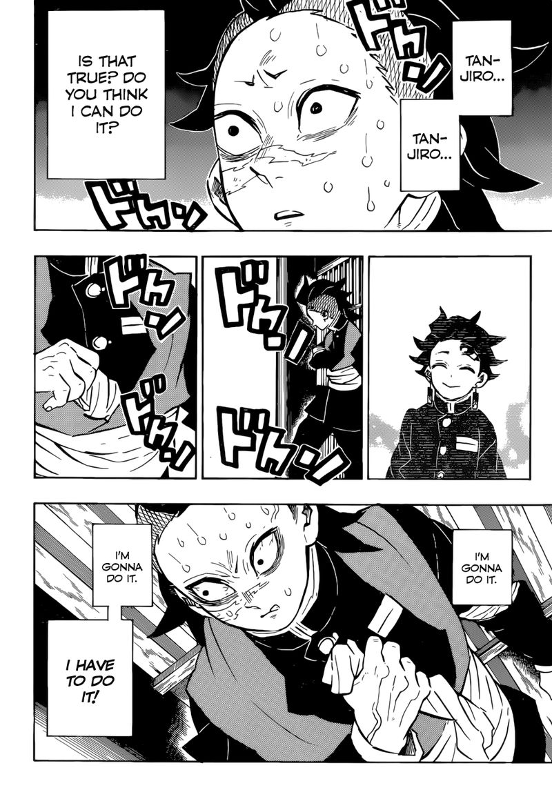 Demon Slayer Manga Chapter 172 page 18 - A Weakling's Potential
