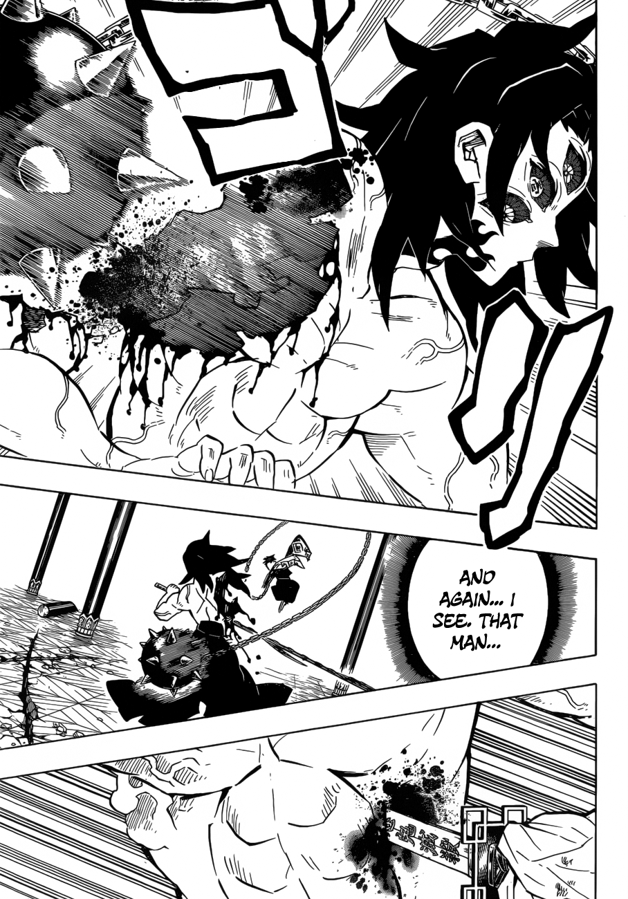 Demon Slayer Manga Chapter 173 page 13 - The Path of Opening a Steadfast Heart