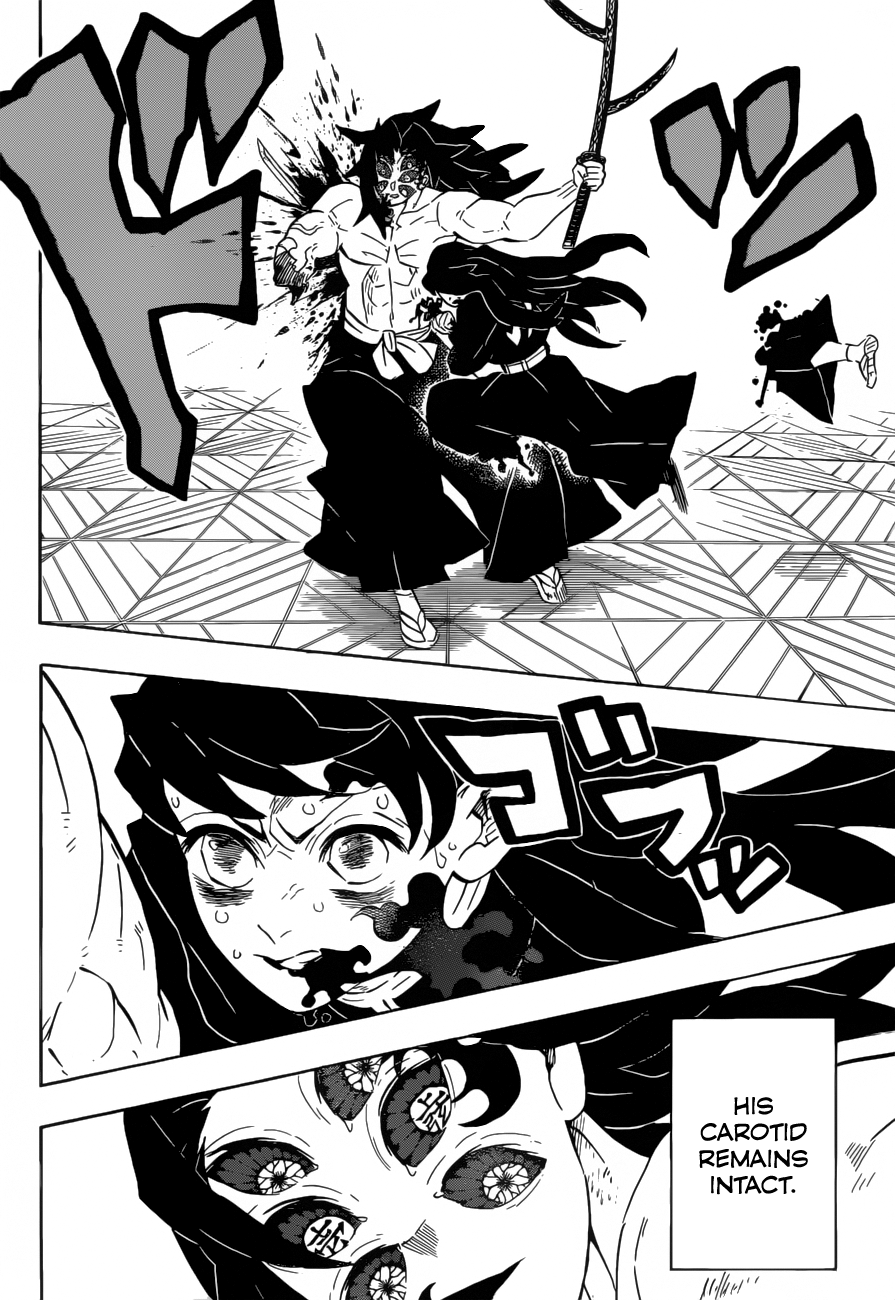 Demon Slayer Manga Chapter 173 page 14 - The Path of Opening a Steadfast Heart