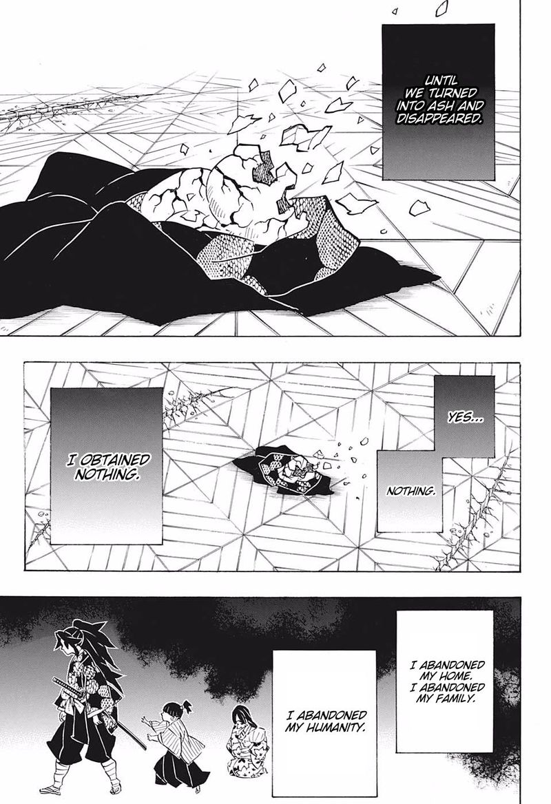 Demon Slayer Manga Chapter 178 page 17 - Even If You Reach Out Your Hand