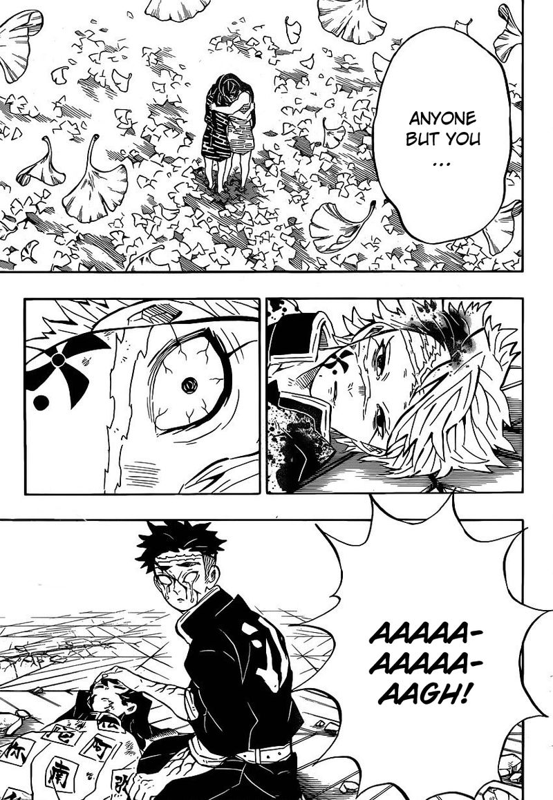 Demon Slayer Manga Chapter 179 page 13 - Feelings For Elder Brother, Feelings For Younger Brother