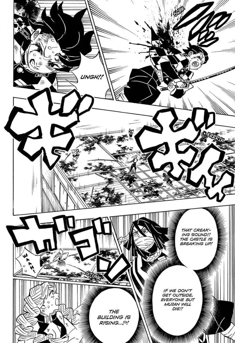 Demon Slayer Manga Chapter 183 page 16 - A Clash of Wills