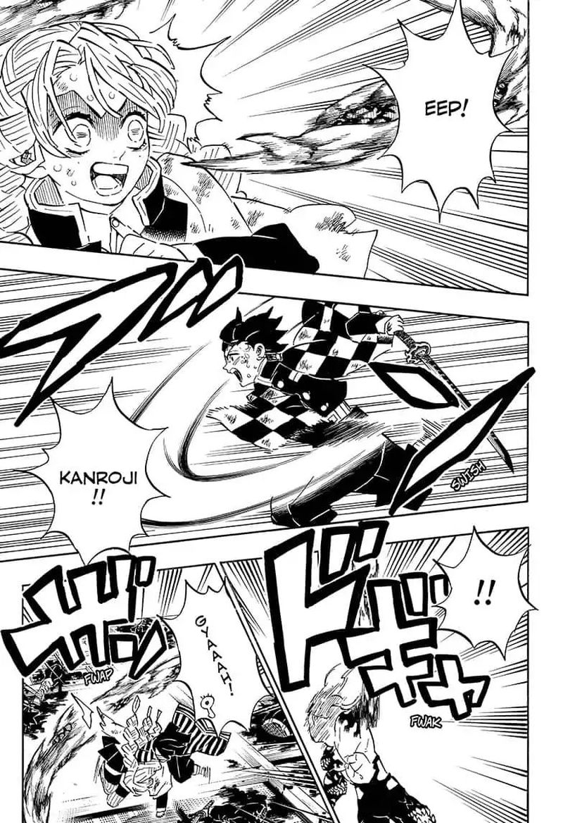 Demon Slayer Manga Chapter 183 page 17 - A Clash of Wills