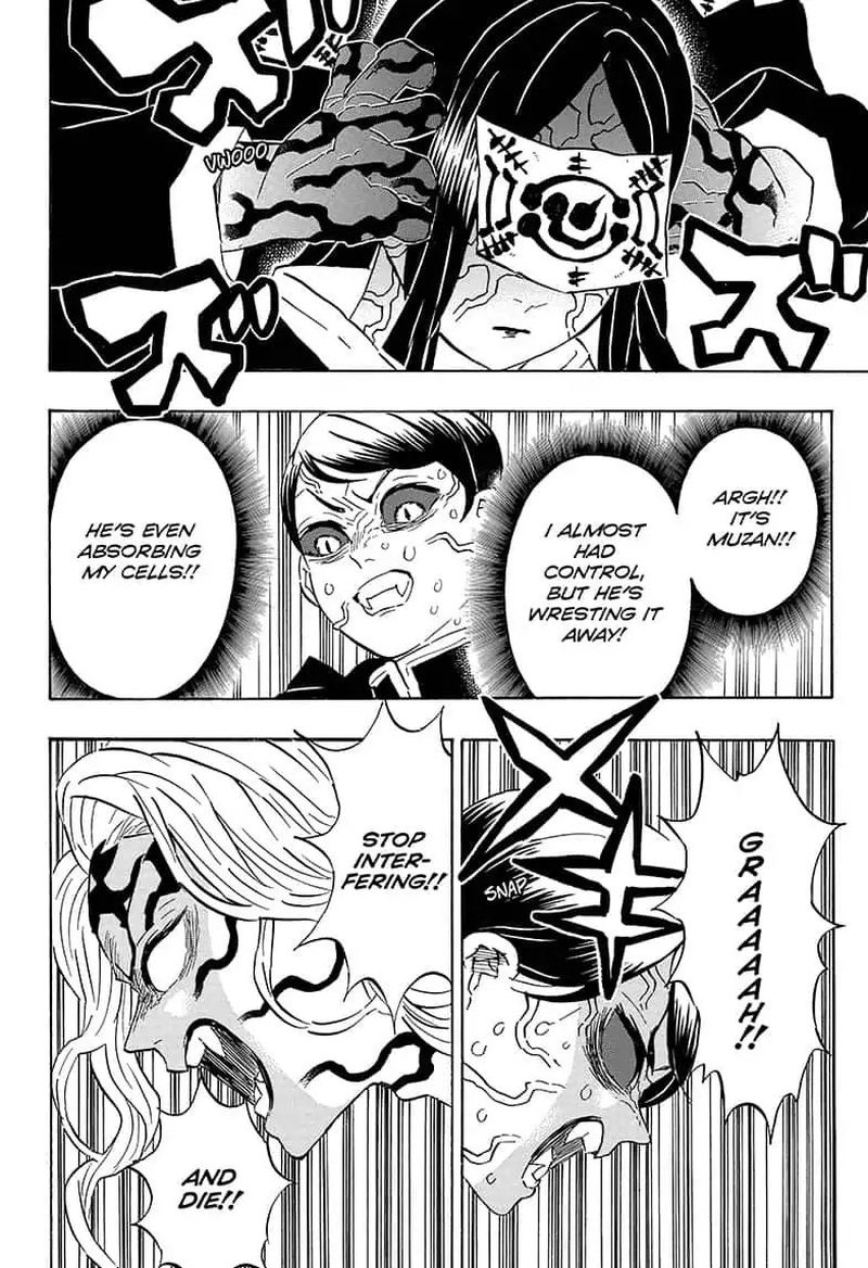 Demon Slayer Manga Chapter 183 page 8 - A Clash of Wills