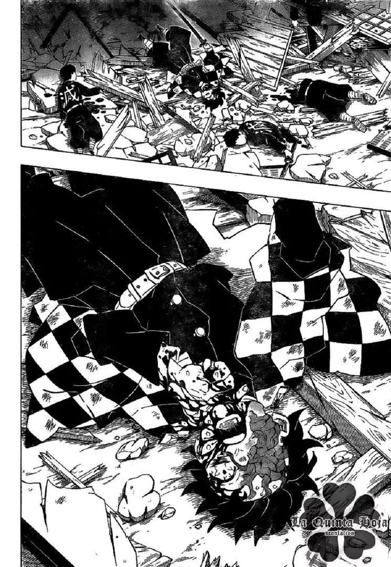 Demon Slayer Manga Chapter 184 page 17 - Leaving the Warfront