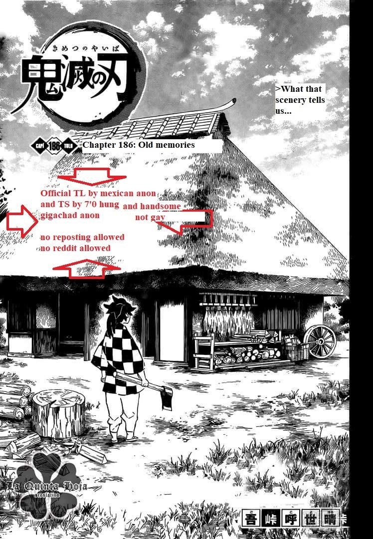 Demon Slayer Manga Chapter 186 page 1 - Ancient Memories