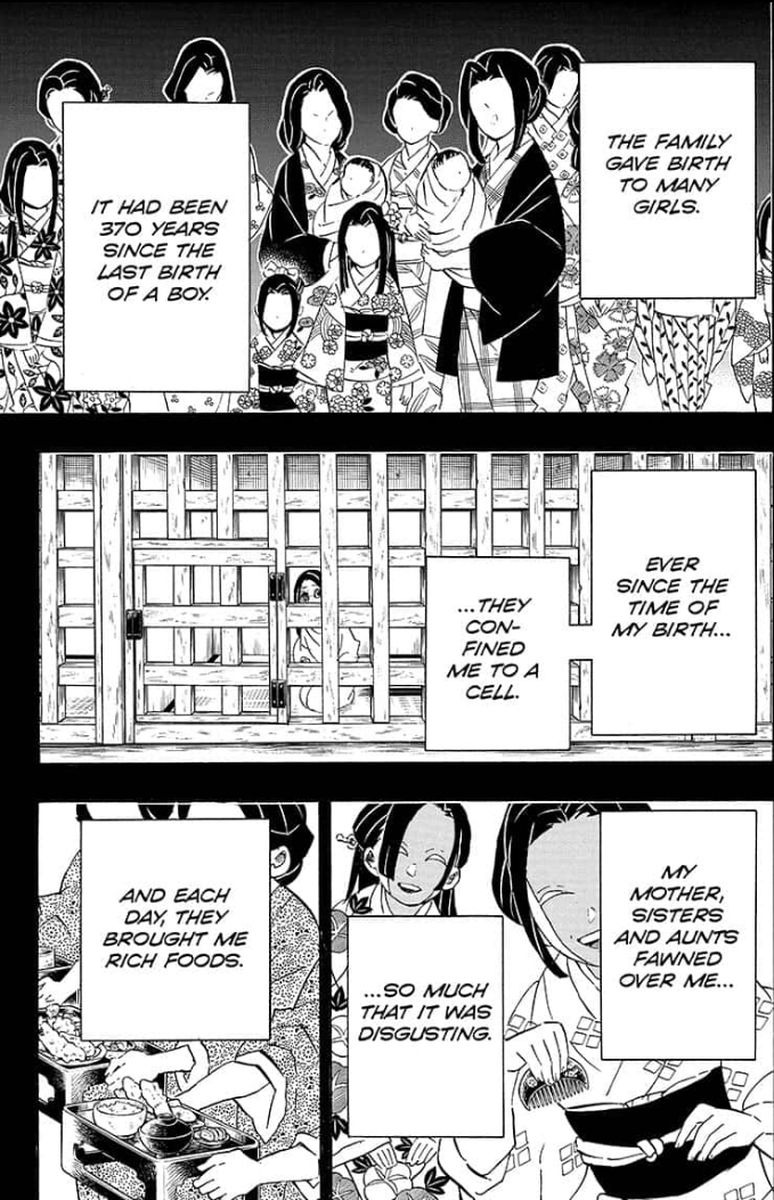 Demon Slayer Manga Chapter 188 page 10 - Sorrowful Love