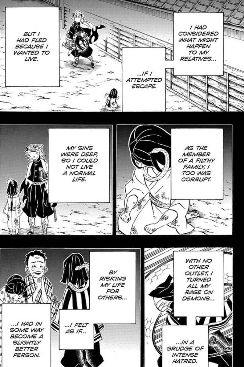 Demon Slayer Manga Chapter 188 page 16 - Sorrowful Love