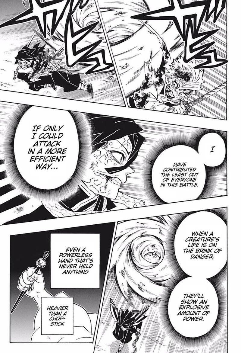 Demon Slayer Manga Chapter 189 page 15 - Reassuring Comrades